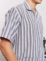 Load image into Gallery viewer, Black & White Knit Shirt