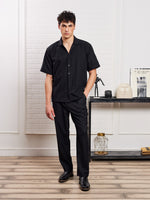 Load image into Gallery viewer, Black Patterned Shirt