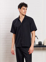 Load image into Gallery viewer, Black Patterned Shirt