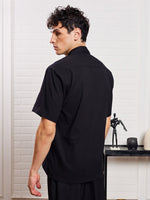 Load image into Gallery viewer, Black Textured Shirt