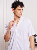 Load image into Gallery viewer, White Textured Shirt