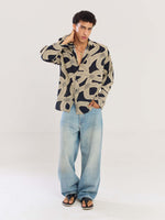 Load image into Gallery viewer, Retro Ripples Wrinkled Shirt