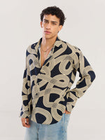 Load image into Gallery viewer, Retro Ripples Wrinkled Shirt