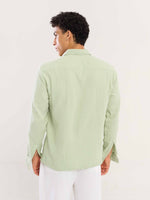 Load image into Gallery viewer, Mint Green Gauze Holiday Shirt