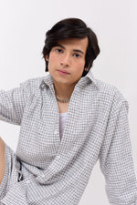 Load image into Gallery viewer, Grey Patterned Co-ord Set