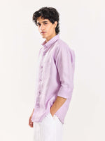 Load image into Gallery viewer, Lavender Irish Linen Shirt