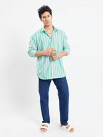Load image into Gallery viewer, Relaxed Fit Striped Shirt