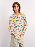 Load image into Gallery viewer, Tropical Safari Gauze Pullover