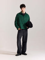 Load image into Gallery viewer, Forest Green Corduroy Oversized Shirt