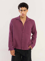 Load image into Gallery viewer, Plum Gauze Holiday Shirt