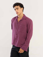 Load image into Gallery viewer, Plum Gauze Holiday Shirt