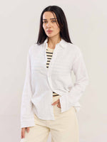 Load image into Gallery viewer, White Flowing Shirt