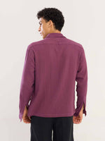 Load image into Gallery viewer, Plum Gauze Holiday Shirt