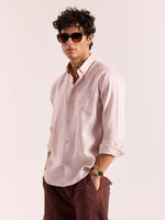Load image into Gallery viewer, Powder Pink 60s Lea Linen Shirt
