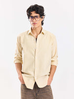 Load image into Gallery viewer, Relaxed Fit Mustard Striped Shirt