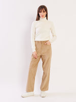 Load image into Gallery viewer, Loose Fit Corduroy Trousers