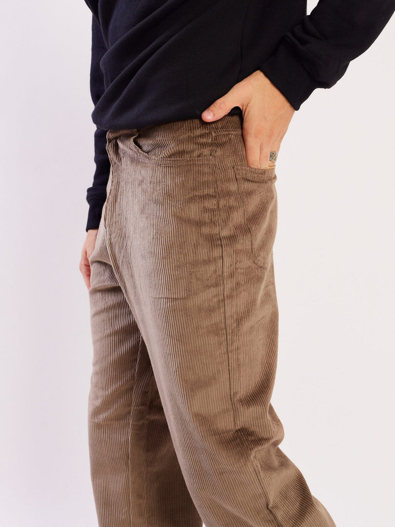 Loose Fit Corduroy Trousers