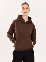 Load image into Gallery viewer, Dark Brown Cropped Fit Hoodie