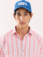 Load image into Gallery viewer, Peach Striped Oxford Shirt