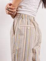 Load image into Gallery viewer, Striped Linen Trousers
