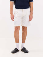 Load image into Gallery viewer, Off White Trouser Shorts