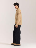 Load image into Gallery viewer, Beige Gauze Holiday Shirt