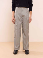 Load image into Gallery viewer, Grey Textured Baggy Fit Trousers