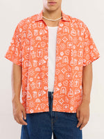 Load image into Gallery viewer, Beach Paradise Doodle Printed Shirt