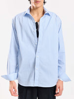 Load image into Gallery viewer, Relaxed Fit Poplin Striped Shirt