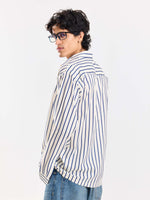 Load image into Gallery viewer, Striped Drape Shirt