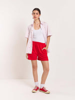 Load image into Gallery viewer, Lavender Striped Holiday Shirt