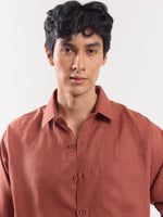 Load image into Gallery viewer, Red Linen Shirt