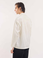 Load image into Gallery viewer, Pearl White Drape Shirt