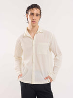 Load image into Gallery viewer, Off White Textured Holiday Shirt