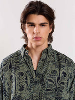 Load image into Gallery viewer, Printed Corduroy Shirt