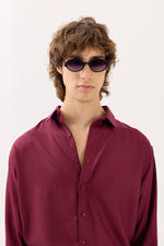 Load image into Gallery viewer, Wine Drape Shirt