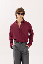 Load image into Gallery viewer, Wine Drape Shirt