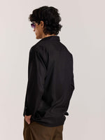 Load image into Gallery viewer, Black Drape Shirt