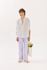 Load image into Gallery viewer, Off White Wrinkled Shirt