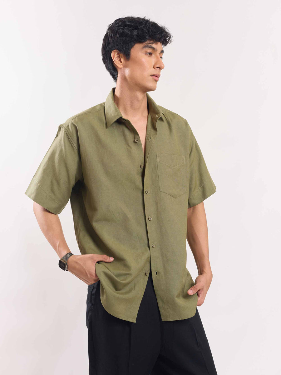 【SALE】シャツ　GLOBE  size M  オリーブ FFE708_1_1200x1200.jpg?v=