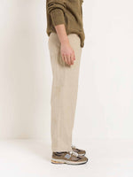 Load image into Gallery viewer, Beige Corduroy Trousers