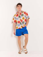 Load image into Gallery viewer, Floral Bloom - Cropped Shirt