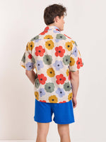 Load image into Gallery viewer, Floral Bloom - Cropped Shirt
