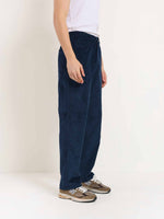 Load image into Gallery viewer, Navy Corduroy Trousers