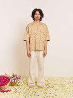 Load image into Gallery viewer, Dark Beige Cutwork Pullover