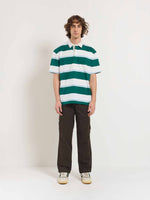 Load image into Gallery viewer, Dark Brown Loose Fit Twill Cargo Trousers