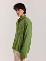Load image into Gallery viewer, Light Green Gauze Holiday Shirt