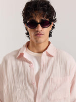 Load image into Gallery viewer, Baby Pink Gauze Holiday Shirt