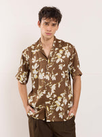 Load image into Gallery viewer, Satin Bloom Resort Shirt