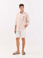 Load image into Gallery viewer, Very Light Pink Irish Linen Shirt
